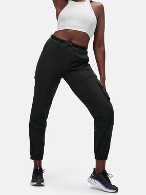 Outdoor Voices Black RecTrek zip off pants size s